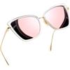 Joopin Occhiali da Sole Occhi di Gatto Donna Vintage Polarizzati UV400 | Eleganti Retro Piccoli Farfalla Grandi Punta Cat Eye Occhiali Donna da Sole