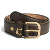 COCCINELLE Cintura Metal Loop Fango