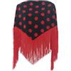 Flamifeel - Scialle - Donna Nero Nero Taglia unica
