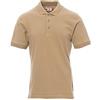 PAYPER Polo da Uomo A Manica Corta con 3 Bottoni in Tinta Effetto Perlato Venice (XL - Warm Brown) Anche con Ricamo E Stampa