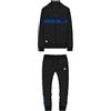hermet Pigiama Uomo in Felpa Garzata Inter, Prodotto Ufficiale, Pigiama Lungo Invernale con Zip Intera (Full Zip) e Tasche, Idea Regalo per Tifosi