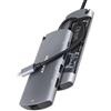 AXAGON Hub usb Axagon 2x tipo-A/1xtipo-C/hdmi/RJ-45/SATA M.2 Argento [HMC-6M2]