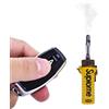 Yiduomile Macchina del fumo palmare telecomandata - Design compatto con diverse varianti, ideale per eventi, fotografia e miglioramento dell'atmosfera (piccola giallo)