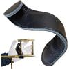 Gylvorix Confezione da 1 impugnatura per trombone a forma di S, accessori per musicisti con cinturino portatile in pelle resistente all'usura