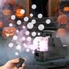 SWTHM Macchina della bolla della nebbia, macchina combinata della bolla di fumo 3 in 1 con la luce di RGB