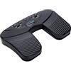 FUNFANG Pedale musicale ricaricabile, BT Page Turner Pedale musicale wireless per chitarra, violino pianoforte, spartito musicale elettronico ricaricabile, accessori per strumenti musicali