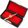 Cyrank Spilla per clarinetto, Spilla per strumenti musicali, per flauto con placcatura per strumenti musicali con confezione regalo Accessori di abbigliamento affascinanti(Oro)