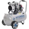 Hyundai 2J-1100-50L - Compressore aria elettrico silenziato oilless - 50 lt - Motore 1.5 HP