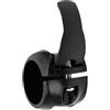 Generic Collare telescopico con morsetto in ABS modellato | Corpo modellato nero dell'ABS, hardware infilato visibile, collare circolare per l'asta telescopica della pagaia