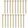 SHINEOFI 100 Pezzi Tee da Golf in Legno, Testa Oversize | Struttura in Legno Naturale, Corpo Solido a Basso Attrito, per Principianti e Frequentatori del Driving Range