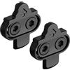 JSMTKJ Set SPD Tacchette per Bici Compatibili Shimano Resistente alla corrosione | Set di clip per pedale, Design antiscivolo, Adatto per Mountain bike, Bici da strada e Scarpe da ciclismo, Per uomo e donna