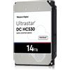 Western Digital WD Ultrastar DC HC530 WUH721414AL5204 - Disco rigido - 14 TB - interno (per PC desktop) - 3.5″ (8.9 cm) (montato su supporto da 8,9 cm) - SAS 12Gb/s - 7200 rpm - Cache: 512 MB