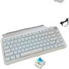 OEM Tastiera da gaming meccanica, con illuminazione RGB programmabile, controllo del volume, colore bianco