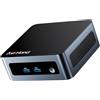 Selius Mini PC (8 core, 16 thread, fino a 4,3 GHz), 16 GB di RAM DDR4, SSD PCIe da 512 GB