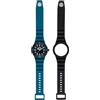 HIP HOP, Collezione Master, Orologio Uomo, Cinturino in Silicone Intercambiabile, Cassa 41 mm, Resistente all'Acqua Fino a 50 m, Lunghezza Regolabile fino a 19 cm
