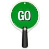 Liontouch Paletta Segnaletica Stop & Go Per Bambini - 22,5 × 14 cm, Da 1 Anno | Cartello Stradale Giocattolo A Due Facce, Rosso E Verde - Per Sicurezza Stradale, Scuola E Giochi Del Vigile