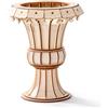 ROWOOD Puzzle 3D in Legno Vaso Flora, Kit Arredamento Casa DIY | Kit vaso in legno, per adulti ragazzi e appassionati bricolage, tavolo scaffale davanzale, regalo fans