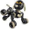 Ruko 18011 Cane Robot Intelligente Interattivo con Volti LED, Nero Oro | 50 movimenti programmabili, controllo gesti e telecomando 2,4 GHz, rilevamento ostacoli, gioco interattivo dai 3 anni