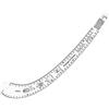 Limtula Righello curvo francese multifunzionale per sartoria abbigliamento modellismo sartoria acrilico trasparente righello da cucito strumento multifunzionale per sarti
