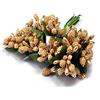 GIVBRO 24pcs Stami Fiore di Natale Pistillo Floreale Centro Decorazione per Simulazione Fiore Nylon Calze Fiore Fare Accessori (#E)