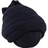 GIVBRO Tessuto in Nylon per Creare Fiori Fai da Te, 5 Pezzi, Nero | Circa 70 cm a riposo, estensibile a 180 cm, estremità aperte non cucite, per petali, bouquet, ornamenti e lavori creativi