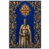 H3B8U2Y5 Cavaliere Templare Quadro su Tela 20x30in Parete Galleria | Croce crociata, Stampa su Tela Ufficio, Scena Magica, Parete Galleria, Illustrazione Fantasy, Accento Casa, 20x30in