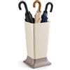 mille idee Portaombrelli Porta Ombrelli Resistente Professionale con Base Tortora - Porta Ombrelli da Ingresso Resistente e Pratico - 25 x 25 x H 55 cm - Ingresso Casa, Ufficio e Negozio
