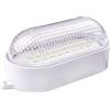 CCZRD Luce LED for celle frigorifere a bassa temperatura -45 Lampada da parete antiappannamento antideflagrante Plafoniera for esterni da bagno impermeabile(Oval 20W)