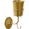 Generic Vaso da parete vintage con gancio | Vaso da parete multifunzione per appartamento ingresso soggiorno camera da letto cucina bagno balcone ufficio interno esterno