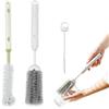 Chuainxin Scovolino per Bottiglie con Manico Estensibile Spazzola Borracce Lunga 41cm | Brush Set da 2 incl. 1 Scovolino per Borraccia Setole Dure e 1 Spazzola per Pulire Bottiglie con Testa Flessibile Antigraffio