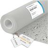 DreamRoots Tessuto Impermeabile al Metro Esterno, Grigio pallido, 1 m | Stoffa impermeabile per esterno, tessuto idrorepellente, 160 cm, 220 g/m² 600D, cuscini, tende, tela cerata