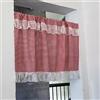 izielad Tenda da Cucina Corta Tenda da Bistrot Vintage Tende Cucina Country Motivo a Quadretti Tendine a Quadretti Buffalo Check tende corte per Finestre Piccol 140x50cm