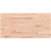 vidaXL Piano Tavolo 100x50x1,5cm Rettangolare Legno Massello Faggio