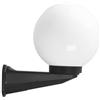 FABRILAMP Applique da Esterno Abanto E27 (230V) IP44 29x20x30,5cm Colore Nero