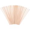 SUPVOX - Bastoncini di legno per bambini, forma rotonda, 200 x 2 x 2 mm, 100 pezzi