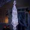 JOYIN Cadavere di bozzolo da appendere per Halloween, 182,9 cm, per decorazioni di Halloween all'esterno, a grandezza naturale, spaventoso scheletro per il corpo, cimitero, casa infestata di