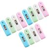 Mobestech 12 Pezzi Mollette per Panni in Plastica Antivento, per Bucato | Mollette Bianche, Clip per Calzini in Plastica Antivento, per Viaggio e Stendibiancheria Esterno Colore Casuale
