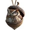 Generico Ornamenti Natalizi Ghiande Animali Del Bosco | Ornamenti Ghiande Animali Della Giungla | Divertenti Animalis Del Bosco In Resina 3D, Ghianda, Ornamento Per Albero Natale | Simpatico Scoiattolo