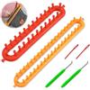 Casenly Set di Telai per Maglieria, 2 Macchina per Maglieria Kit per Lavori a Maglia Strumenti per la produzione di sciarpe Knitting Loom Set Adatta per Sciarpe Lavorati a Mano per Adulti