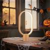 BABLOOM Heng Balance Light, lampada da tavolo a LED alimentata tramite USB, creativa con interruttore magnetico, luce notturna dimmerabile, lampada da tavolo per la protezione degli occhi, utilizzata