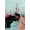 generisch Odessa Port di Wassily Kandinsky, stampe moderne su tela, dipinti decorativi per la cameretta di ragazzi o ragazze, quadri da parete per soggiorno e dipinti con motivi festivi, 40,6 x 61 cm