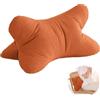 DBAATTZ Cuscino per Ossa da Lettura, Cuscino da Lettura, Cuscino Cervicale Ergonomico per Rilassarsi, Cuscino Letto Lettura Rivestimento Morbido, Supporto Flessibile per Libri, per Seduto, Sdraiato(Arancione)