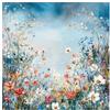cukol cukol Kit Punto Croce da Ricamare Prestampato Completo, 11CT 30x30 cm | Quadro Fiori, Schemi Facili Principianti, Set Ricamo ha Aspetto Raffinato per Decorazioni Parete, Hobby Creativi
