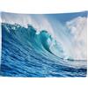 Ulticool - Appeso a Parete Decorazione - Onde Mare Surf Salpare Spiaggia Estivo - 200 x 150 cm Grande Murale Manifesto - Accessori Casa Soggiorno Camera da Letto Soffitto