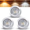 DYKUWEY Faretti led da incasso 230V 5W 3CCT 500lm,faretti da soffitto Foro Ø60-65mm | IP44 Faretti LED Soffitto, Ultrasottili 25mm, Faretti Cartongesso Incasso 3000K/4000K/6000K faretto led Per Luci Cucina Bagno