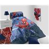 hermet Trapunta Piumone Invernale Singola Spiderman, In Morbida Microfibra, 1 Piazza, Misura cm.170x260,Stampa Piazzata Personaggi Disney e Marvel