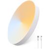 JAYNLT Plafoniera LED Soffitto con Sensore di Movimento Lampada da Soffitto | 3000-6500K Rotonda Ø20CM Lampadario LED Moderna Luce Soffitto per Letto, Cameretta, Cucina, Soggiorno, Balcone