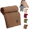 WANWEN Mantella Riscaldante USB, Coperta Elettrica Portatile da Indossare sulle Spalle, Riscaldamento Rapido, Diversi Livelli di Calore, Lavabile (Caffè)