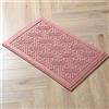 Chickwin Tappetini da Bagno Assorbente Nordico Scandinavia Tappetino da Bagno Cotone Hotel Asciugamano da Pavimento Asciugatura Rapida Tappeto Bagno per Hotel Spa Doccia (45x70cm,Rosa)