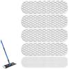 JYYWTSI 5 Panni di Ricambio H2prO in Microfibra per Lavapavimenti Vileda e O-Cedar | 5 panni di ricambio in microfibra grigio-bianca per Vileda H2PrO e O-Cedar H2prO Flat Mop 40,5 x 11 cm, lavabili in lavatrice
